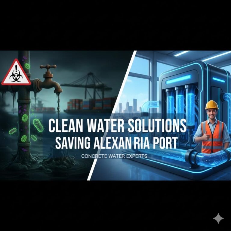 حلول معالجة المياه الصناعية